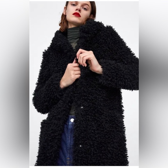 Zara Jackets & Coats Zara Teddy Bear Coat Poshmark
